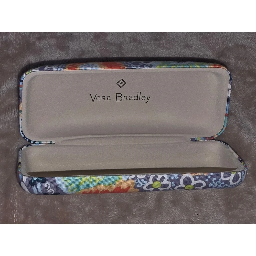 Vera Bradley Floral Hard Shell Eyeglass Case Boho Eyewear Case